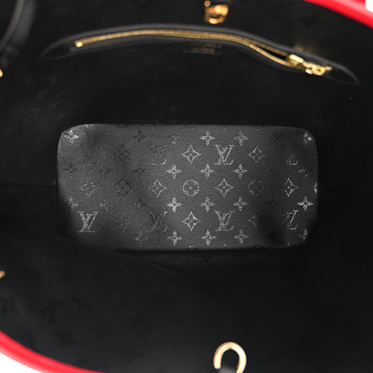 Louis Vuitton X UF Tufted Monogram Neverfull MM Black Red 6 of 11