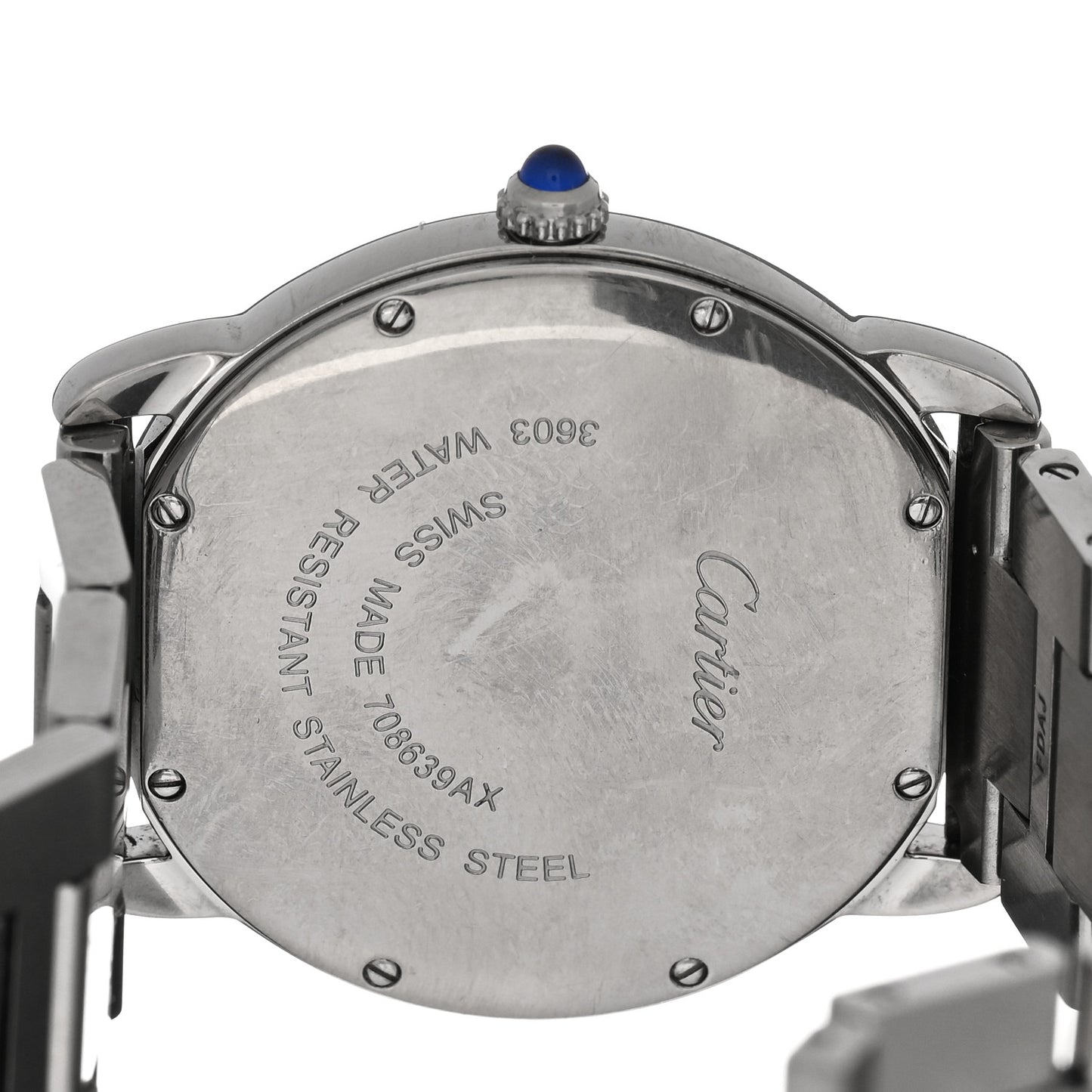 Stainless Steel 36mm Ronde Solo Quartz Watch