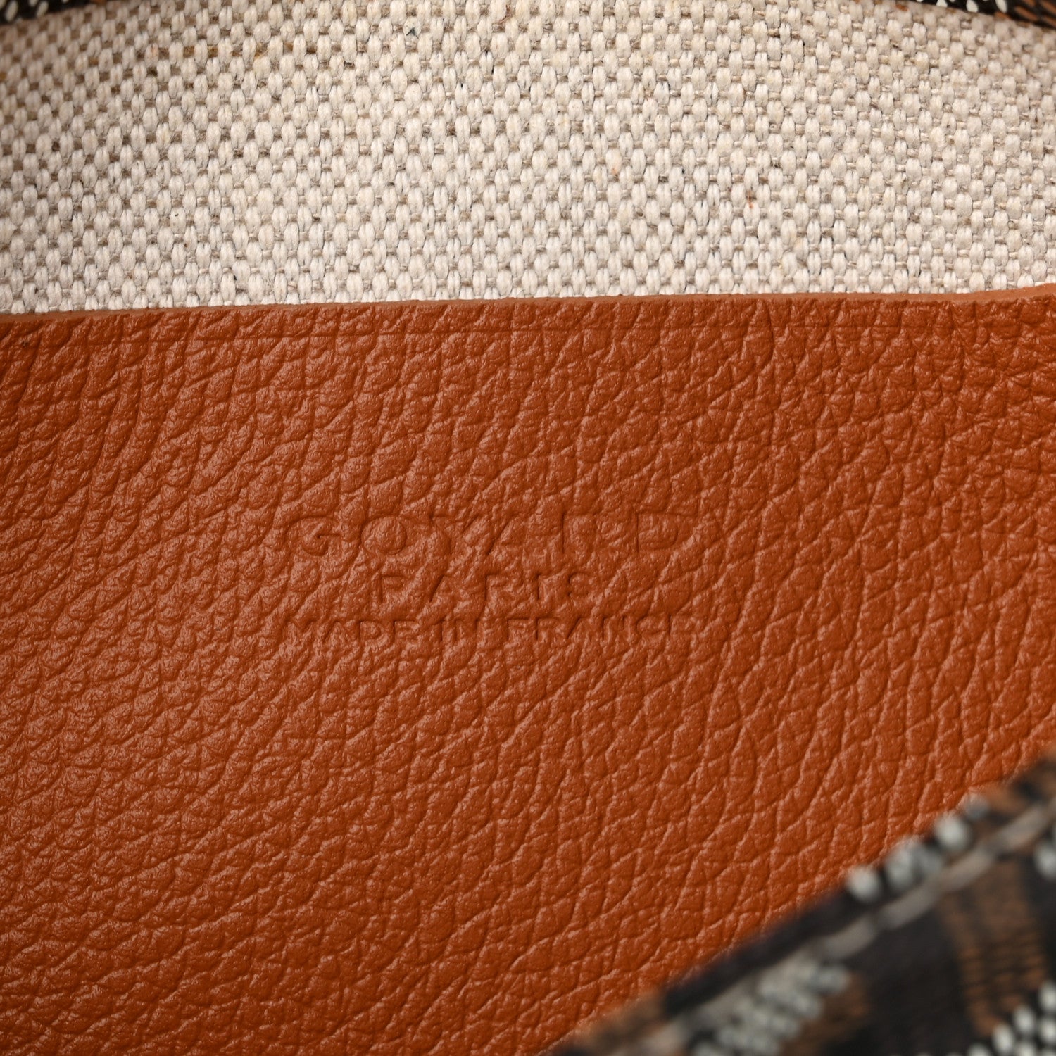 Goyard Goyardine Plumet Wallet Clutch Black Gold 6 of 9