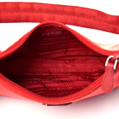 Prada Tessuto Nylon Mini Re-Edition 2000 Bag Rosso 5 of 9