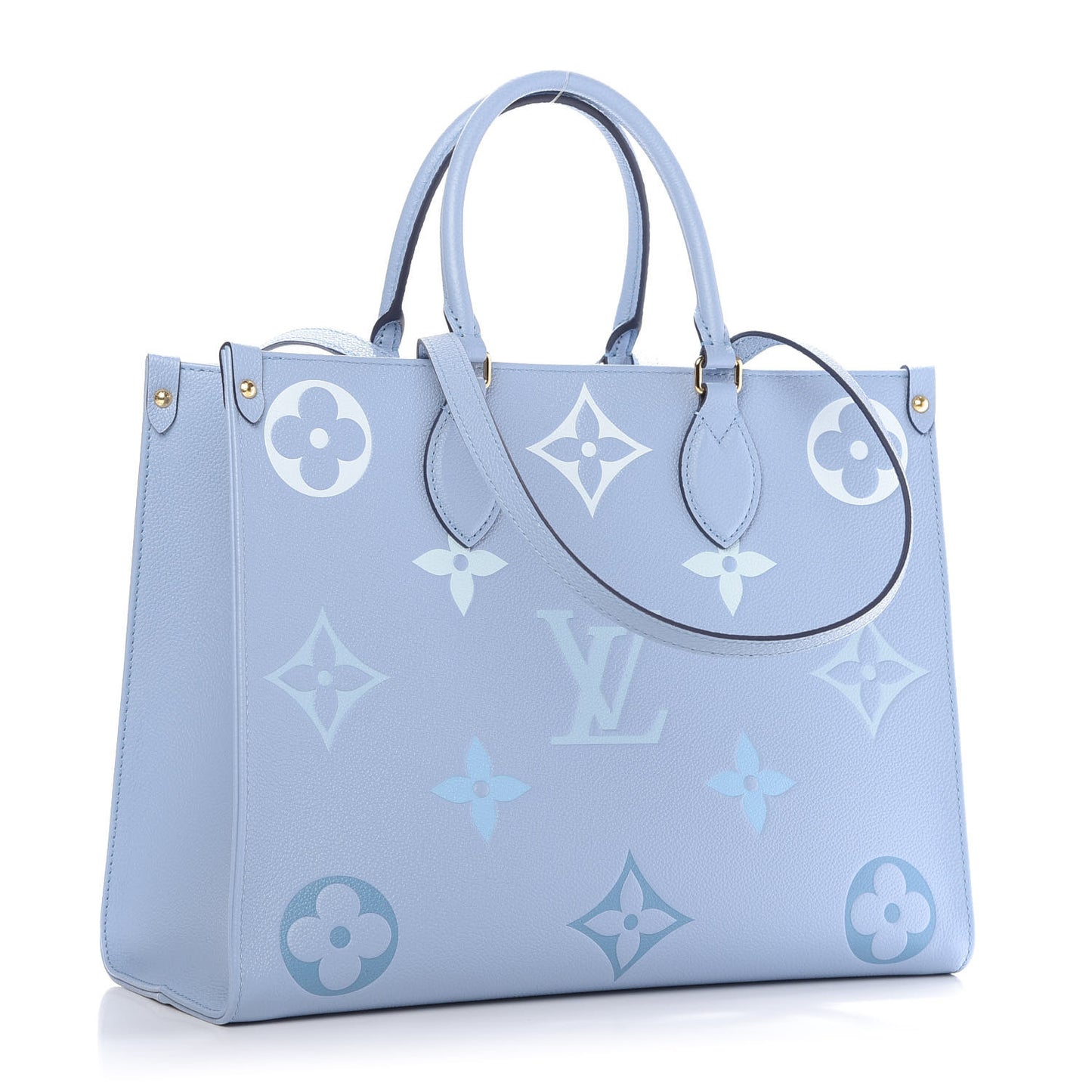 Empreinte Monogram Giant By The Pool Onthego MM Summer Blue