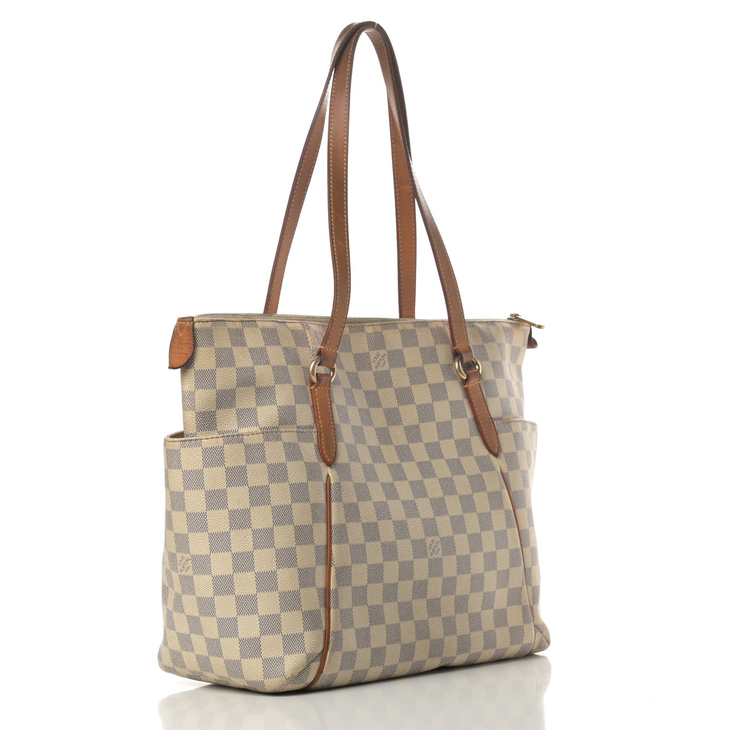 Louis Vuitton Damier Azur Totally MM 3 of 19
