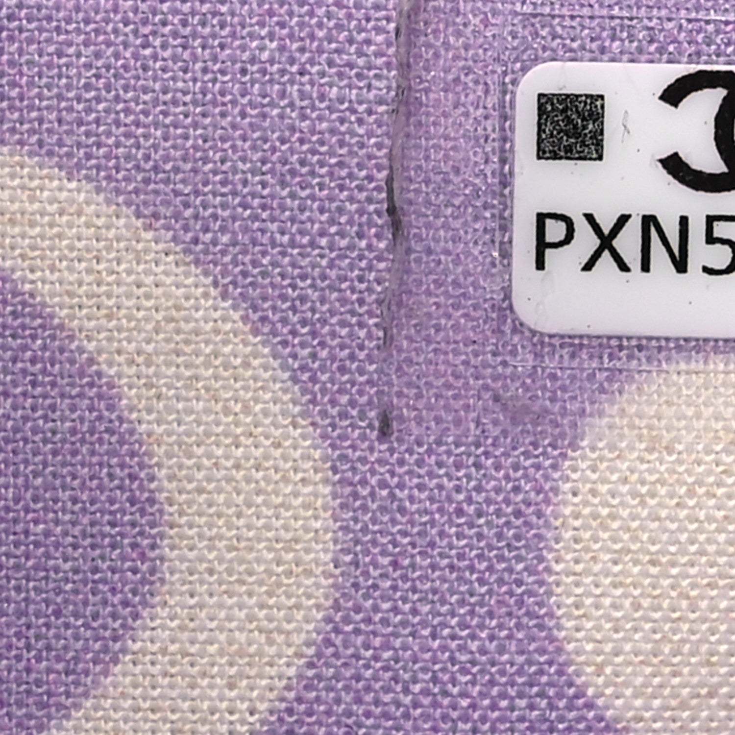 Chanel Caviar Quilted CC Logo Double Flap Wallet Light Purple 9 of 9