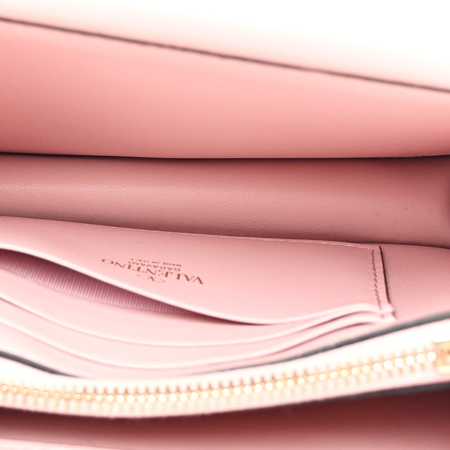 Calfskin VLogo Walk Mini Shoulder Bag Rose Quartz