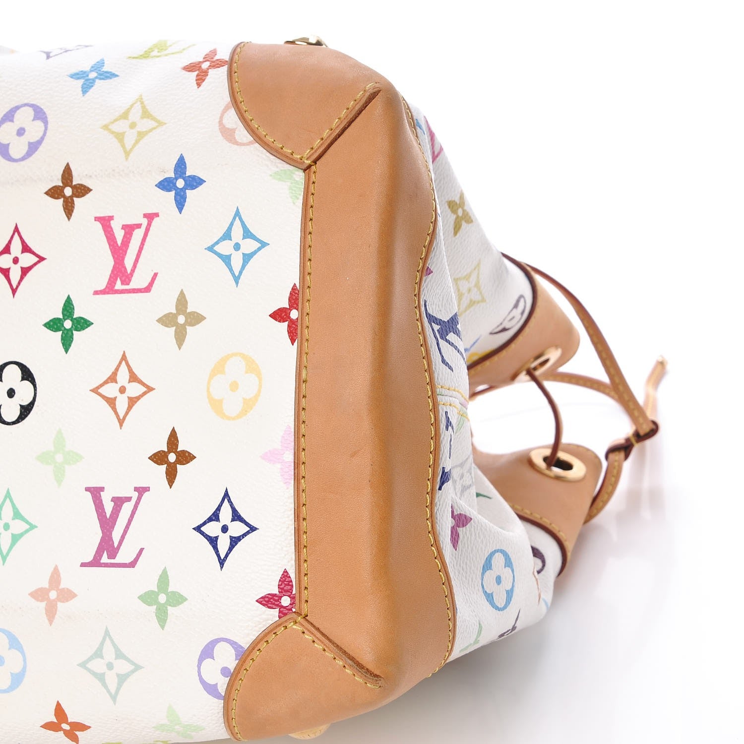 Louis Vuitton Monogram Multicolor Ursula White 8 of 10