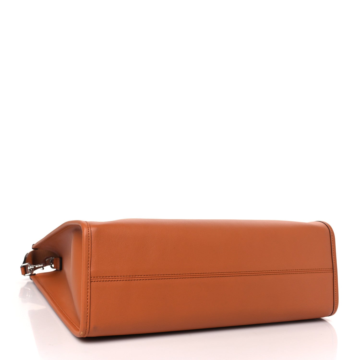 MCM Spanish Calfskin Medium Klassik Tote Cognac 4 of 8