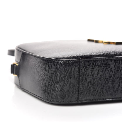 Saint Laurent Grain De Poudre Medium Classic Monogram Camera Bag Black 8 of 9