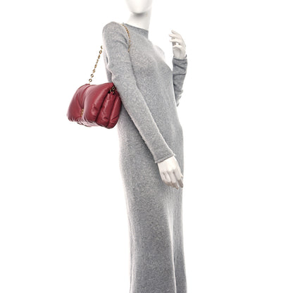 Loewe Lambskin Goya Puffer Bag Plumrose 2 of 11