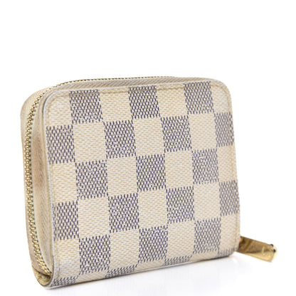 Louis Vuitton Damier Azur Zippy Coin Purse 3 of 9