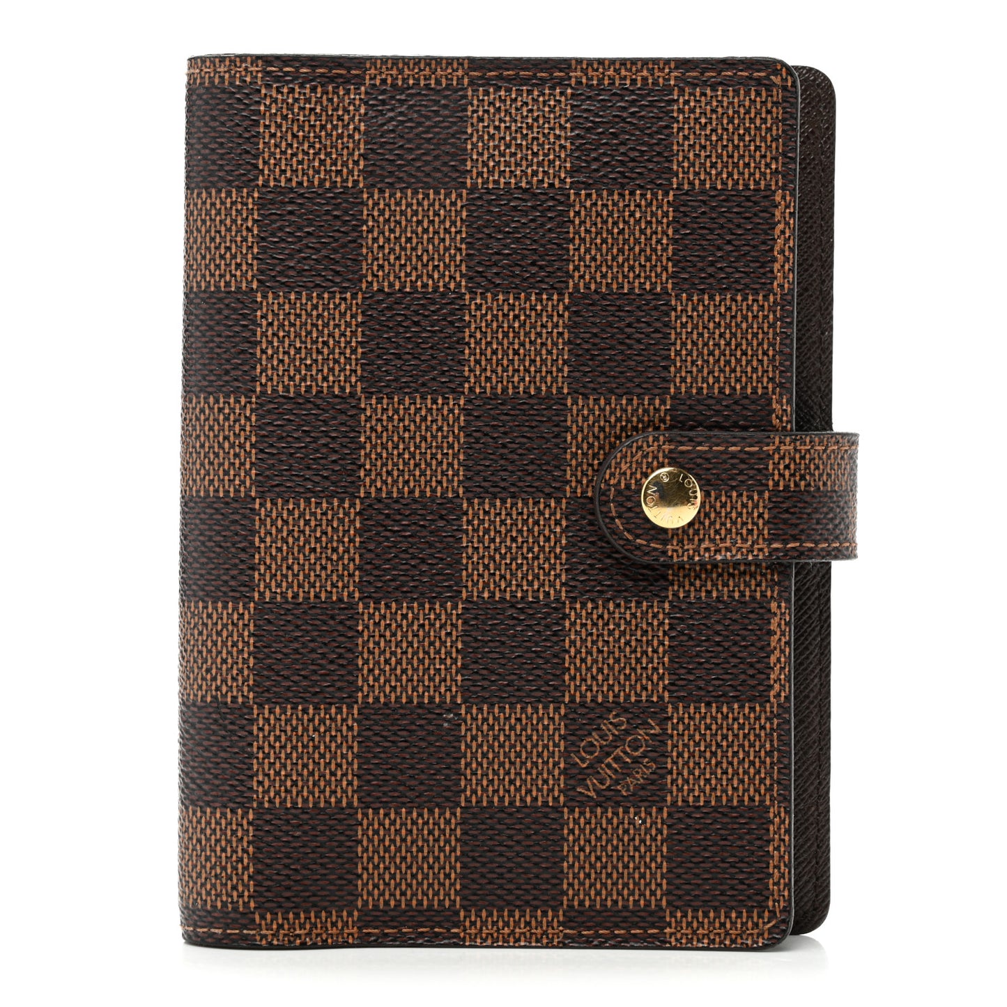 Damier Ebene Small Ring Agenda Cover