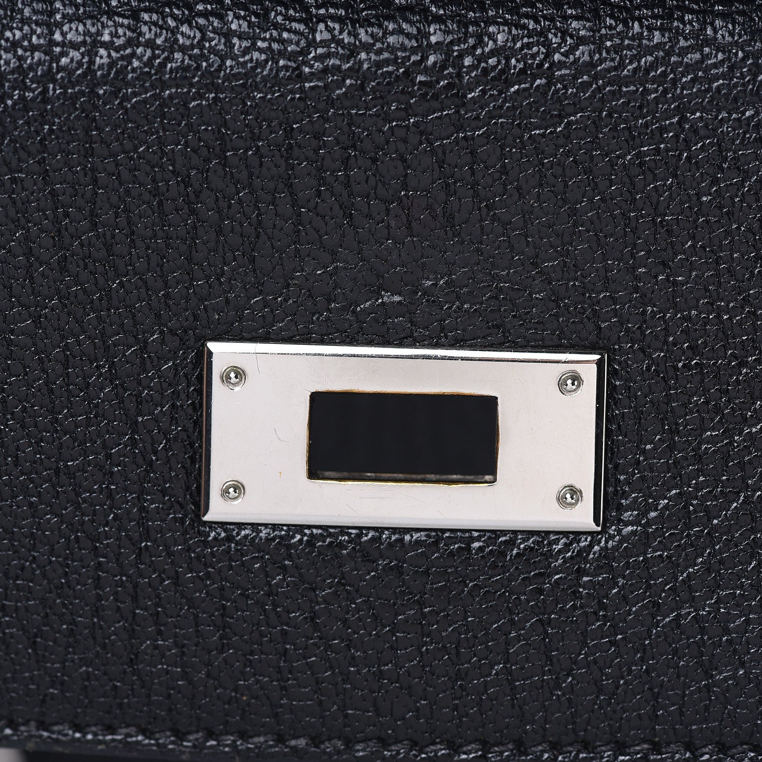 Hermes Chevre De Coromandel Kelly Retourne 35 Black 16 of 35