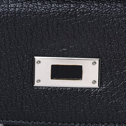 Hermes Chevre De Coromandel Kelly Retourne 35 Black 16 of 35