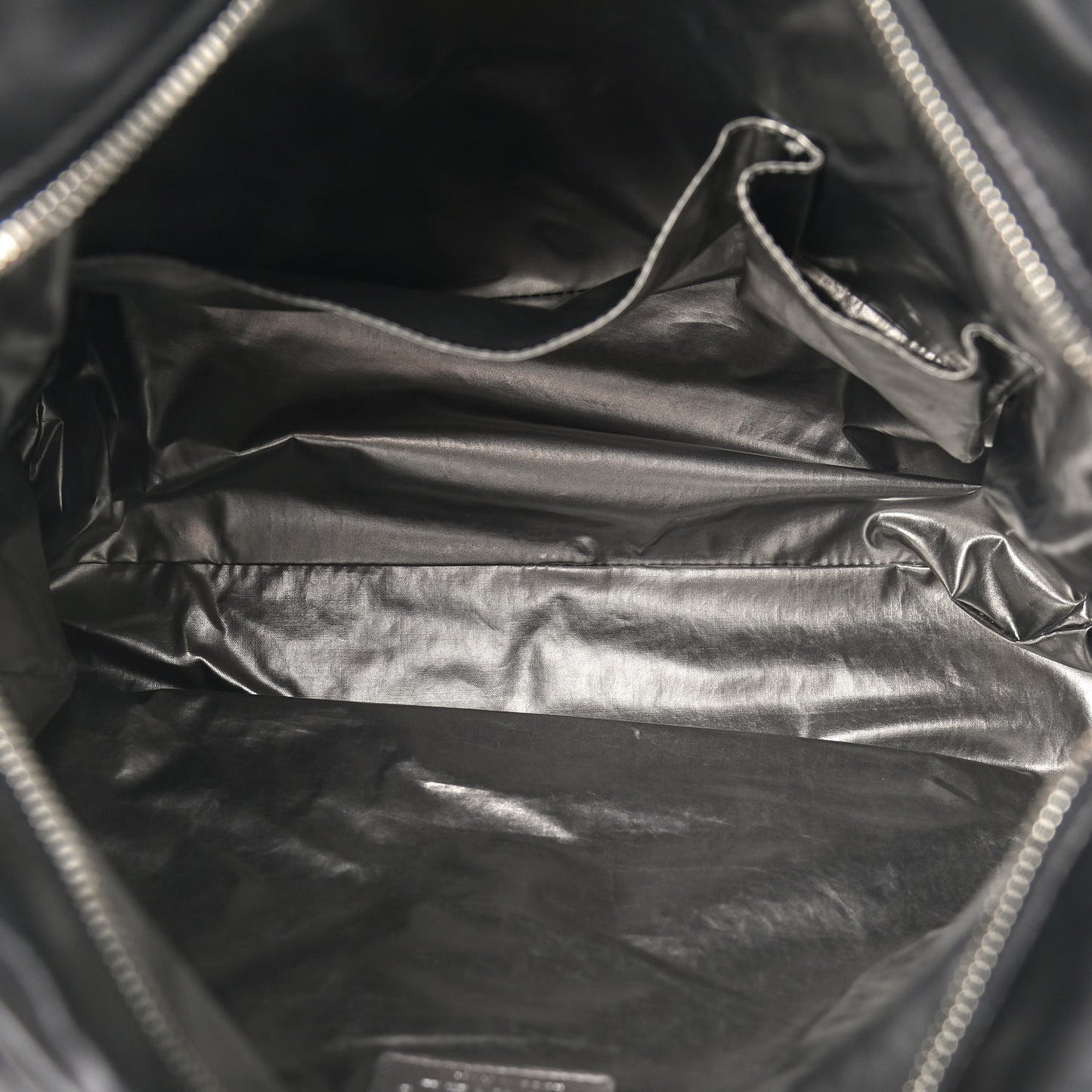 Lambskin Quilted Large Paris Moscou Red Square Bag Black