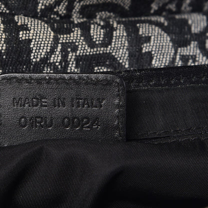 Christian Dior Monogram Saddle Bag Black 7 of 8