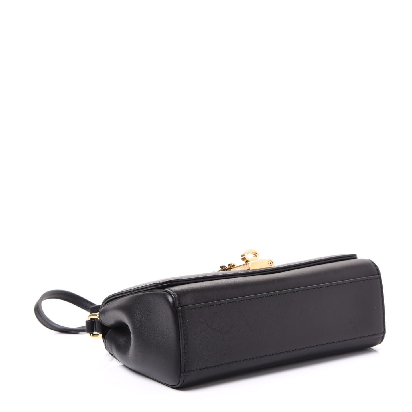 Calfskin Crossbody Bag Black