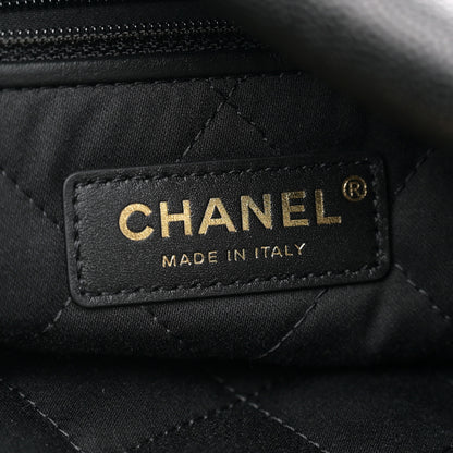 Chanel Shiny Caviar Quilted Monochrome Chanel 22 Black 7 of 11