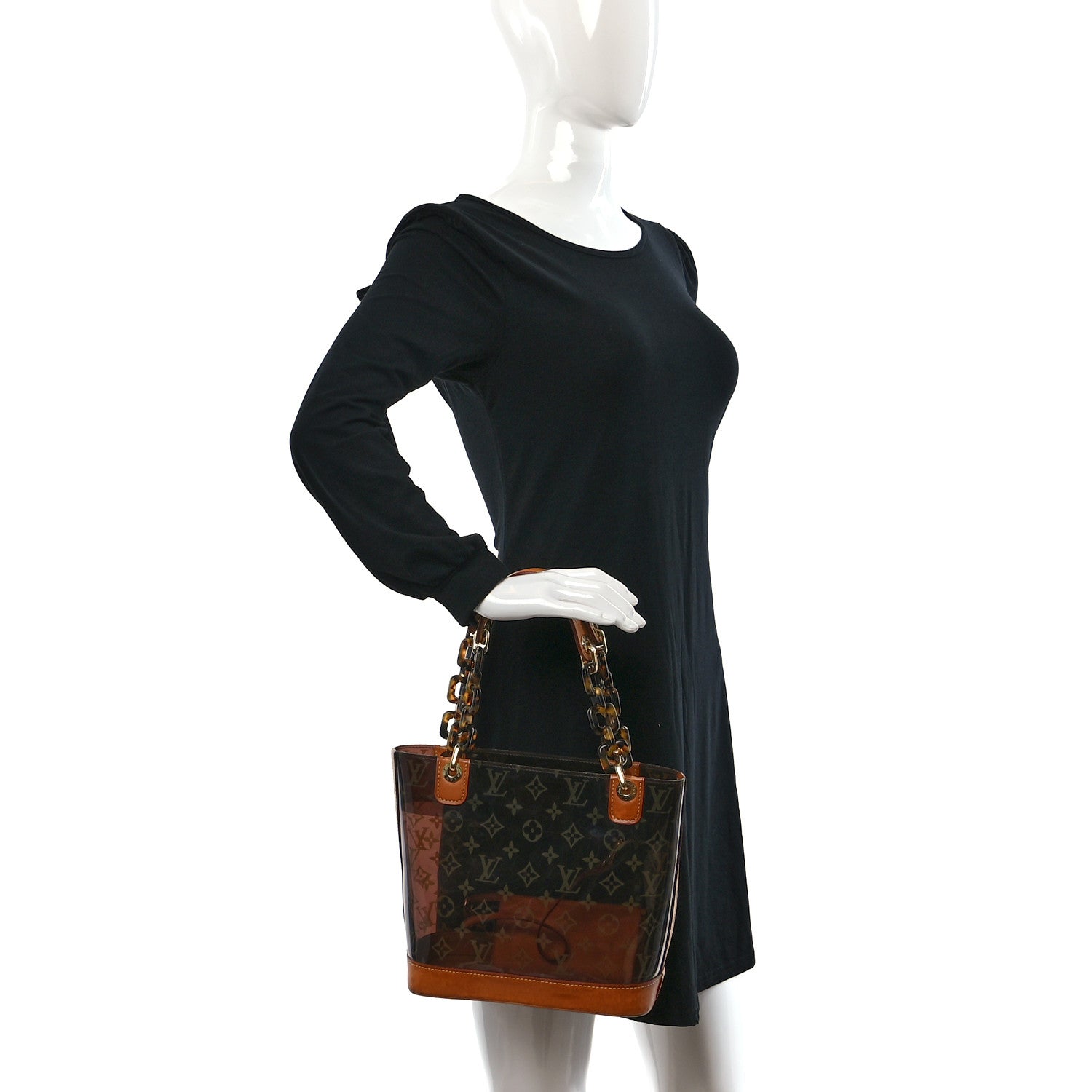 Louis Vuitton Vinyl Cabas Ambre PM 2 of 16