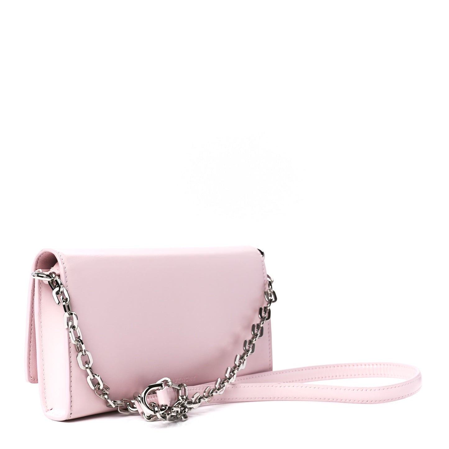 Box Calfskin 4G Wallet on Chain Pale Pink