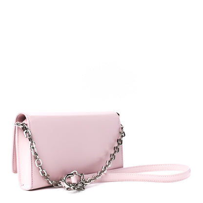 Givenchy Box Calfskin 4G Wallet on Chain Pale Pink 3 of 13
