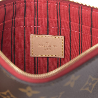 Louis Vuitton Monogram Neverfull MM GM Pochette Cherry 6 of 8