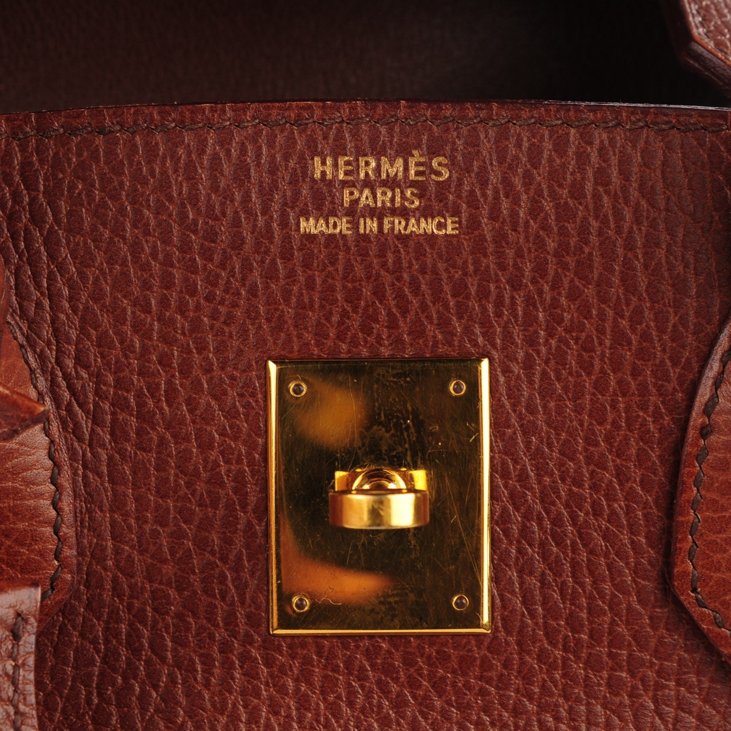 Hermes Ardennes Birkin 35 Noisette 15 of 25
