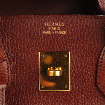 Hermes Ardennes Birkin 35 Noisette 15 of 25