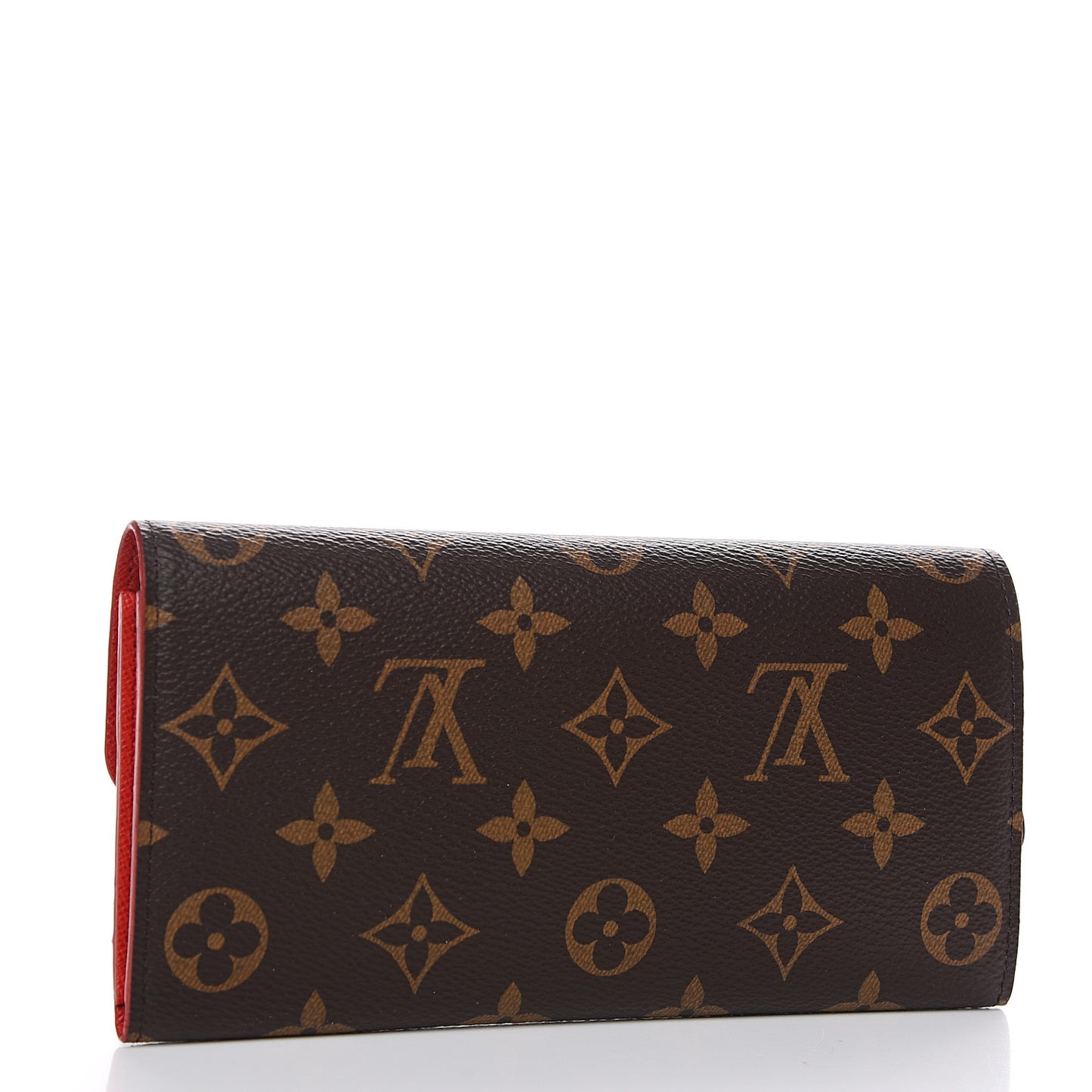 Monogram Bloom Flower Emilie Wallet Rouge