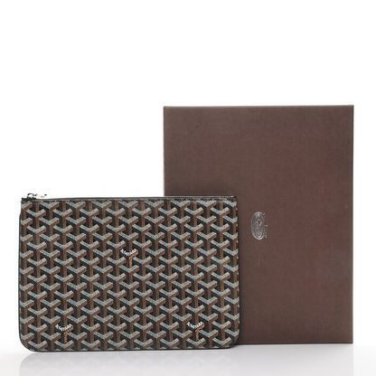 Goyard Goyardine Senat Pochette MM Black 8 of 8