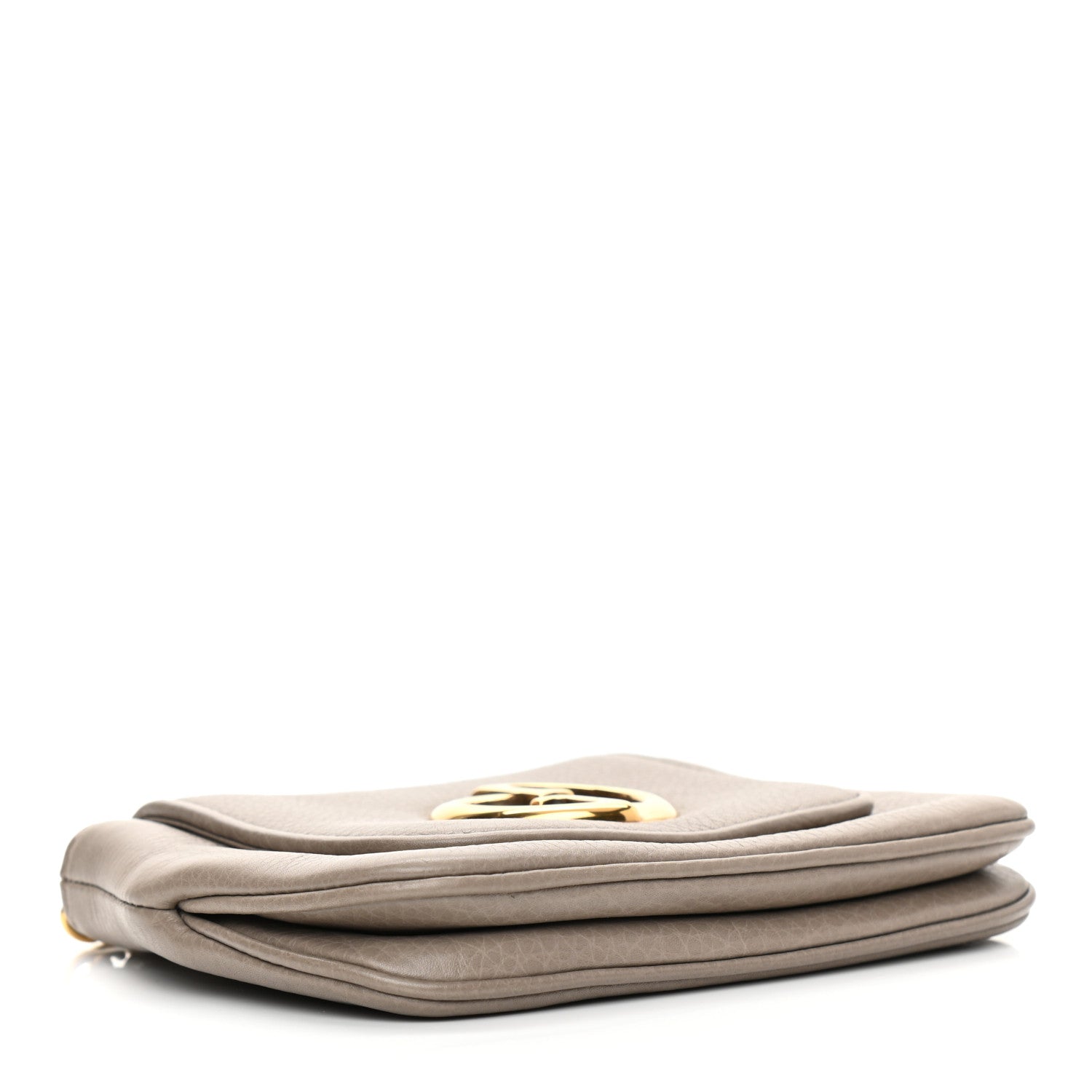 Gucci Pebbled Calfskin Small 1973 Chain Shoulder Bag Porcelain Rose 4 of 8