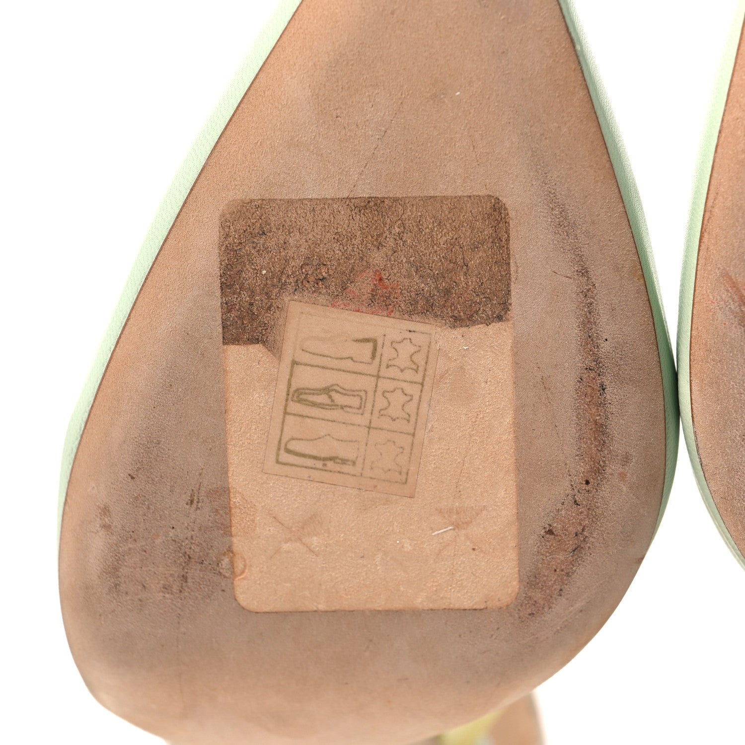 Jimmy Choo Kid Patent Typhoon Ankle Strap Pumps 38 Lime 7 of 13