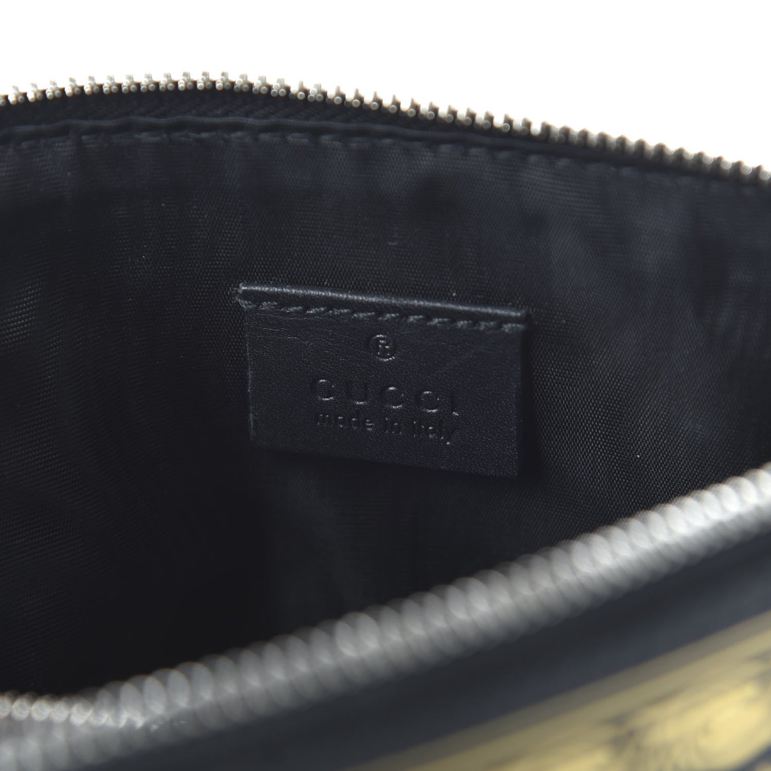 Gucci X SEGA Calfskin GUCCY Stars Mini Dome Shoulder Bag Black Gold 8 of 10