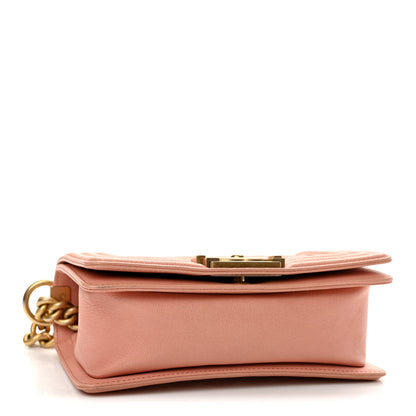 Chanel Caviar Quilted Small Boy Flap Pink 4 of 13