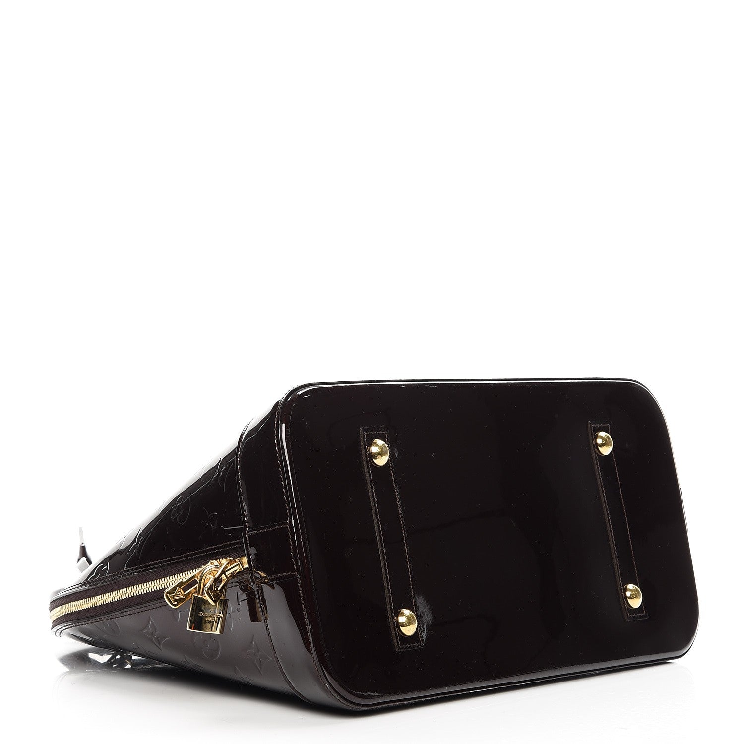Louis Vuitton Vernis Alma GM Amarante 4 of 12