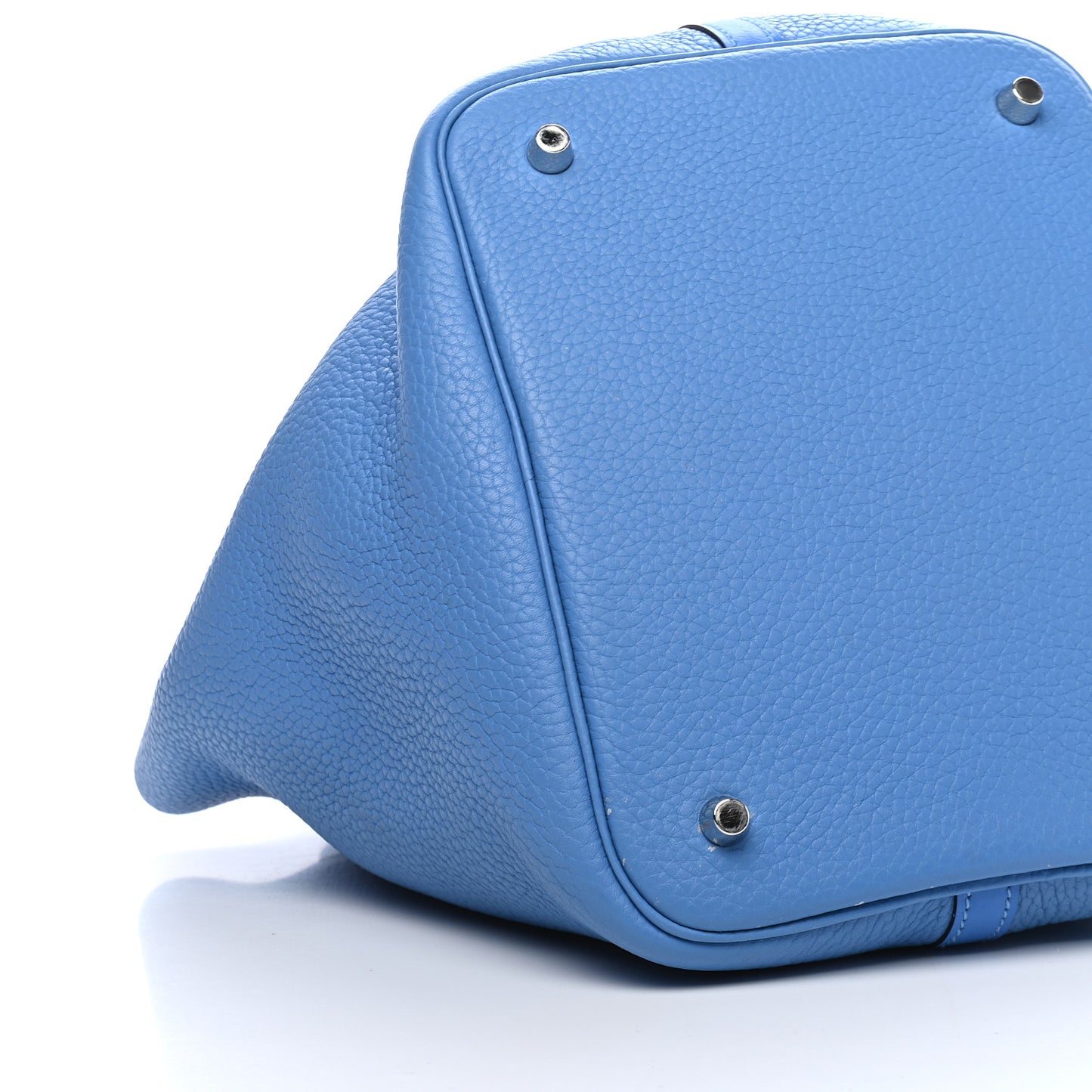 Taurillon Clemence Swift Picotin Lock 22 MM Bleu Paradis