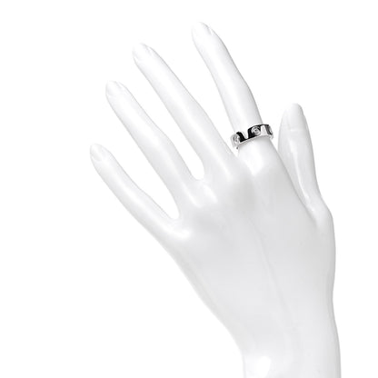 Cartier 18K White Gold 6 Diamond 5.5mm LOVE Ring 50 5.25 2 of 6
