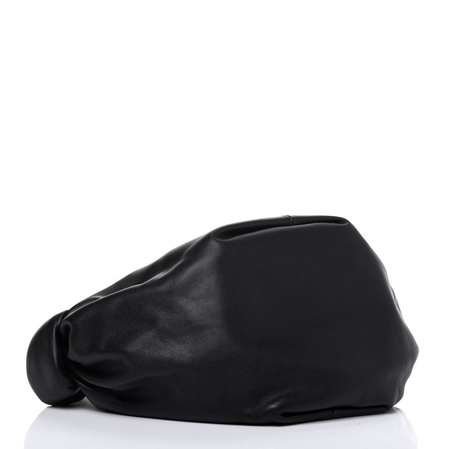 Calfskin Mini Double Knot Bag Black