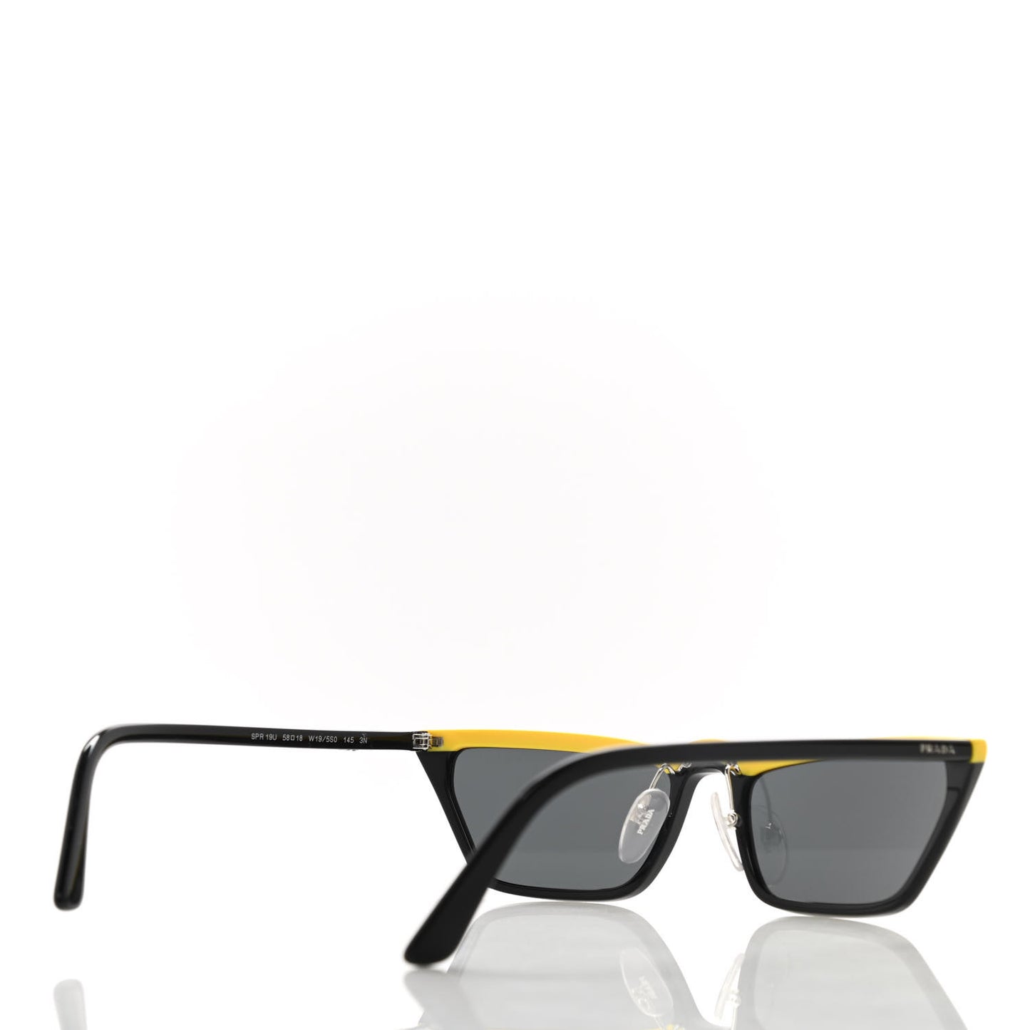 Catwalk Sunglasses SPR 19U Black Yellow
