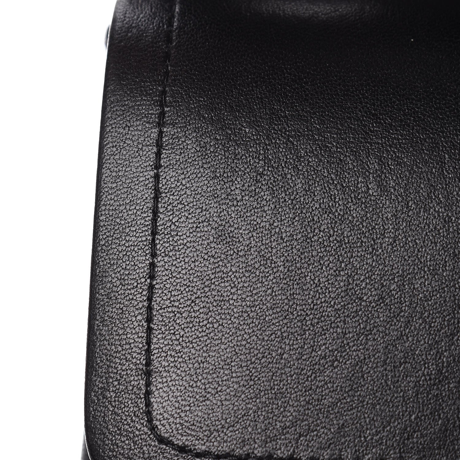 Chanel Lambskin Quilted Jumbo Double Flap Black 13 of 14