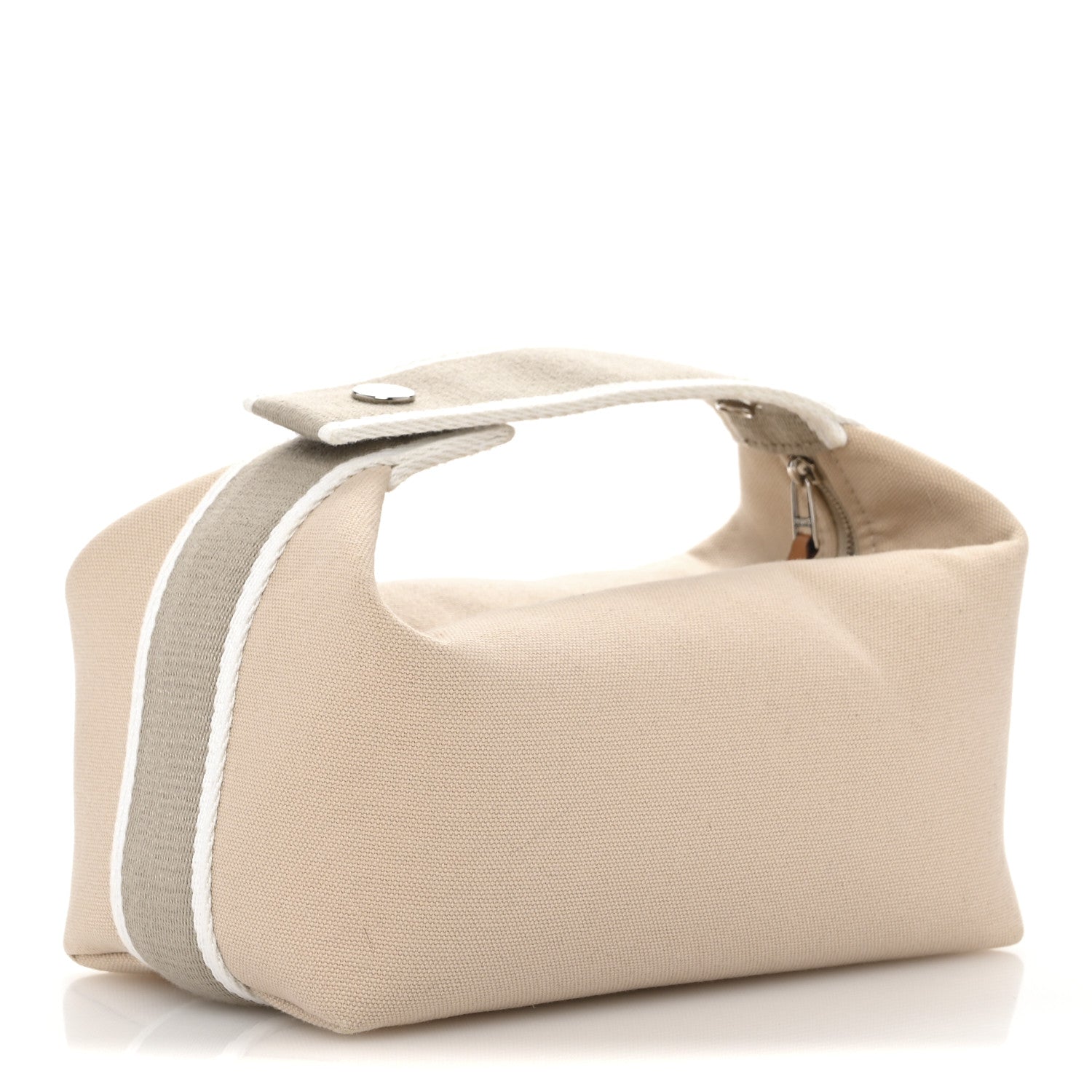Hermes Canvas Small Bride-A-Brac Pouch Natural 3 of 8