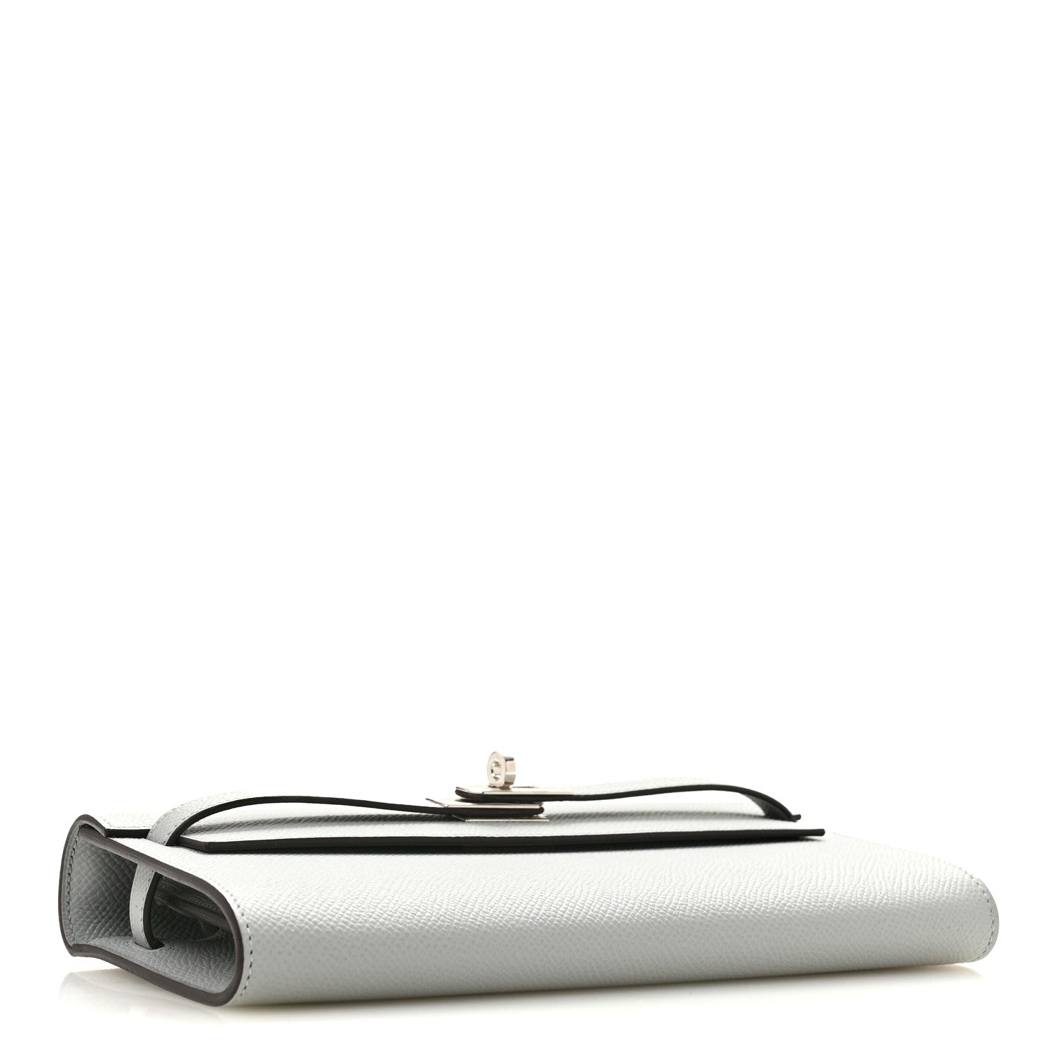 Hermes Epsom Kelly Wallet To Go Gris Pantin 4 of 10
