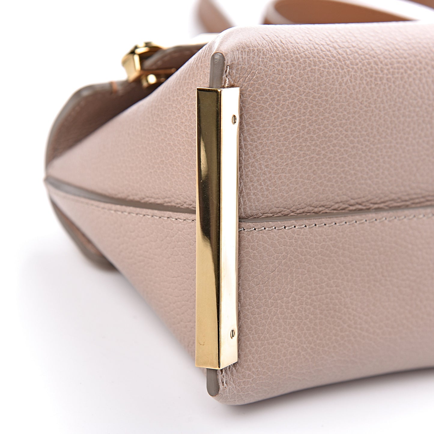 Calfskin Mini Clare Shoulder Bag Rope Beige