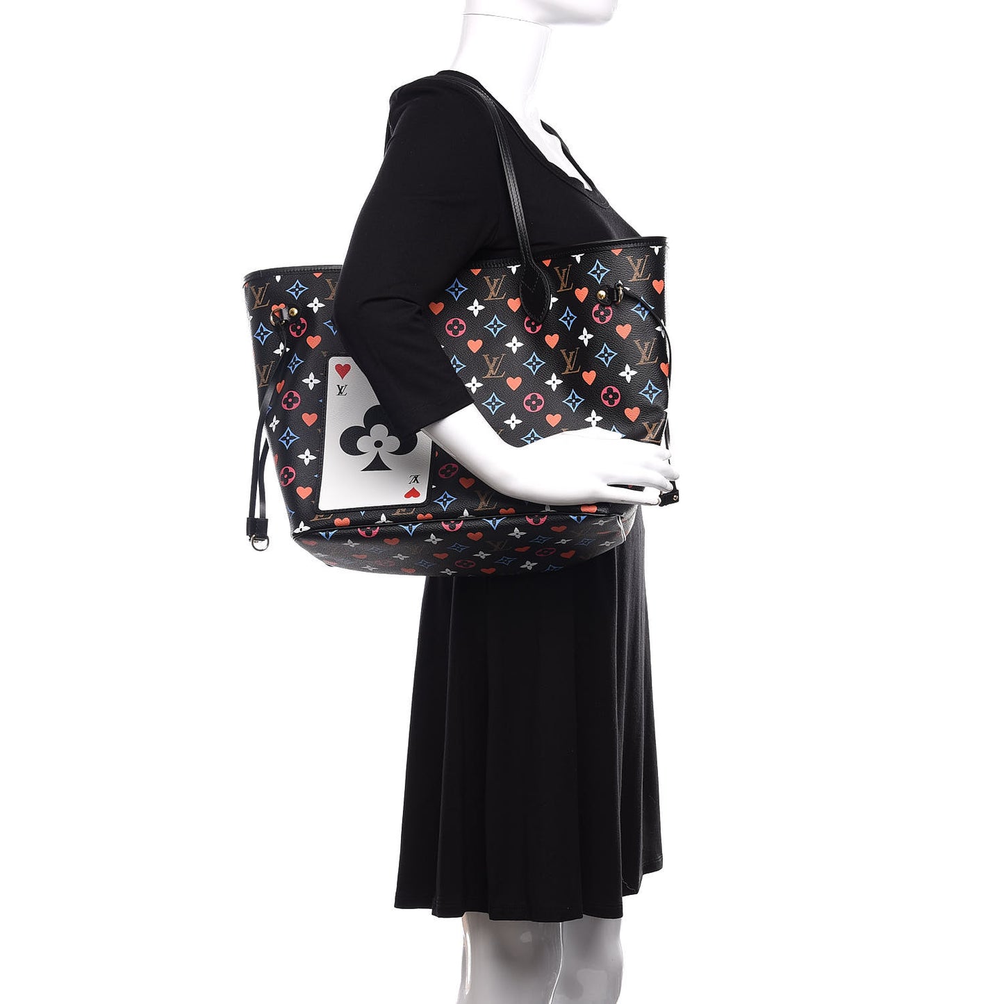 Game On Neverfull MM Black