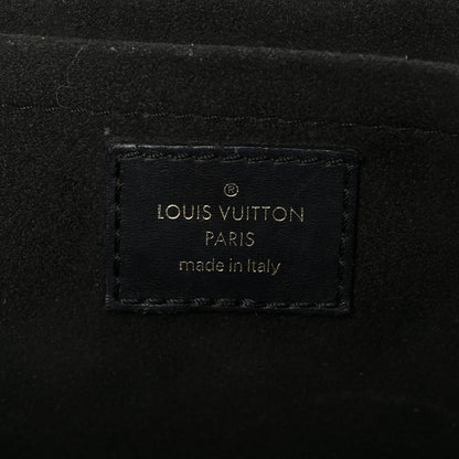 Louis Vuitton Calfskin New Wave Chain MM Black 6 of 12
