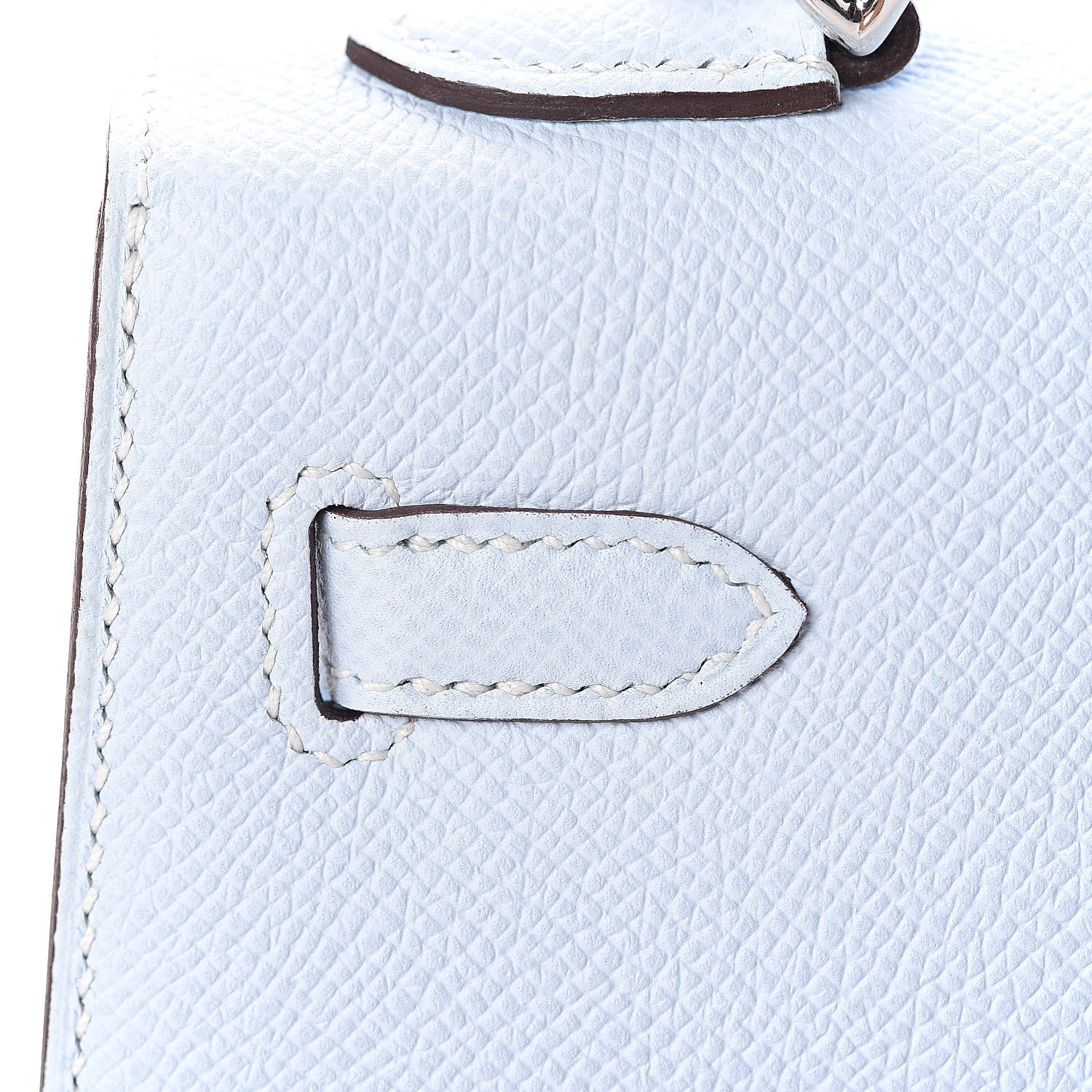 Hermes Epsom Kelly Sellier 25 Bleu Brume 26 of 32