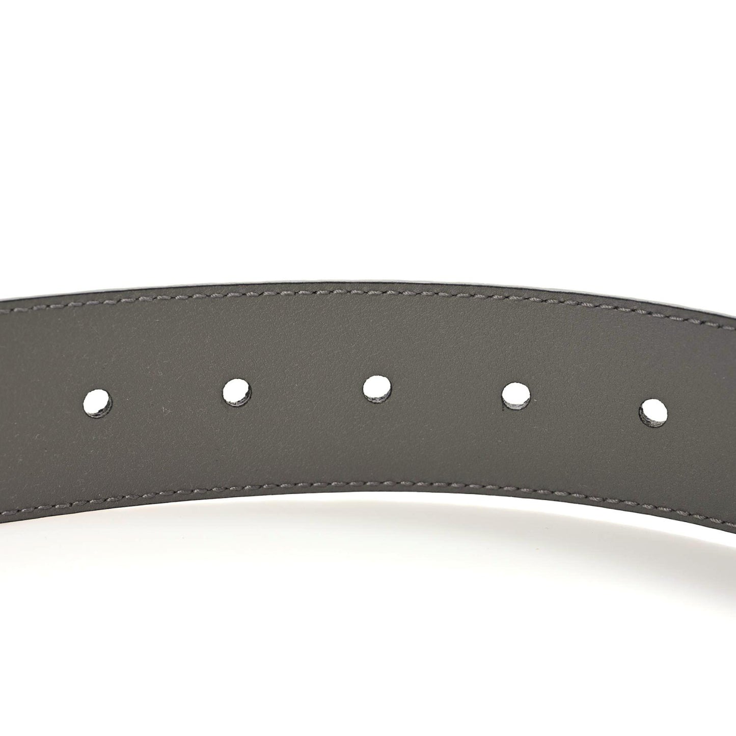 Soft Microguccissima Margaux Calfskin Belt 90 36 Loess