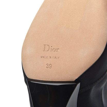 Christian Dior Micro Resille Lucite Etoile Boots 39 Black 7 of 14