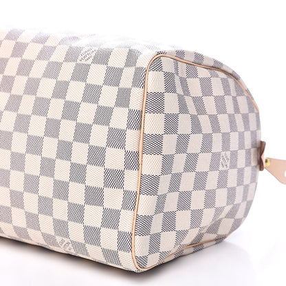 Louis Vuitton Damier Azur Speedy 30 9 of 11