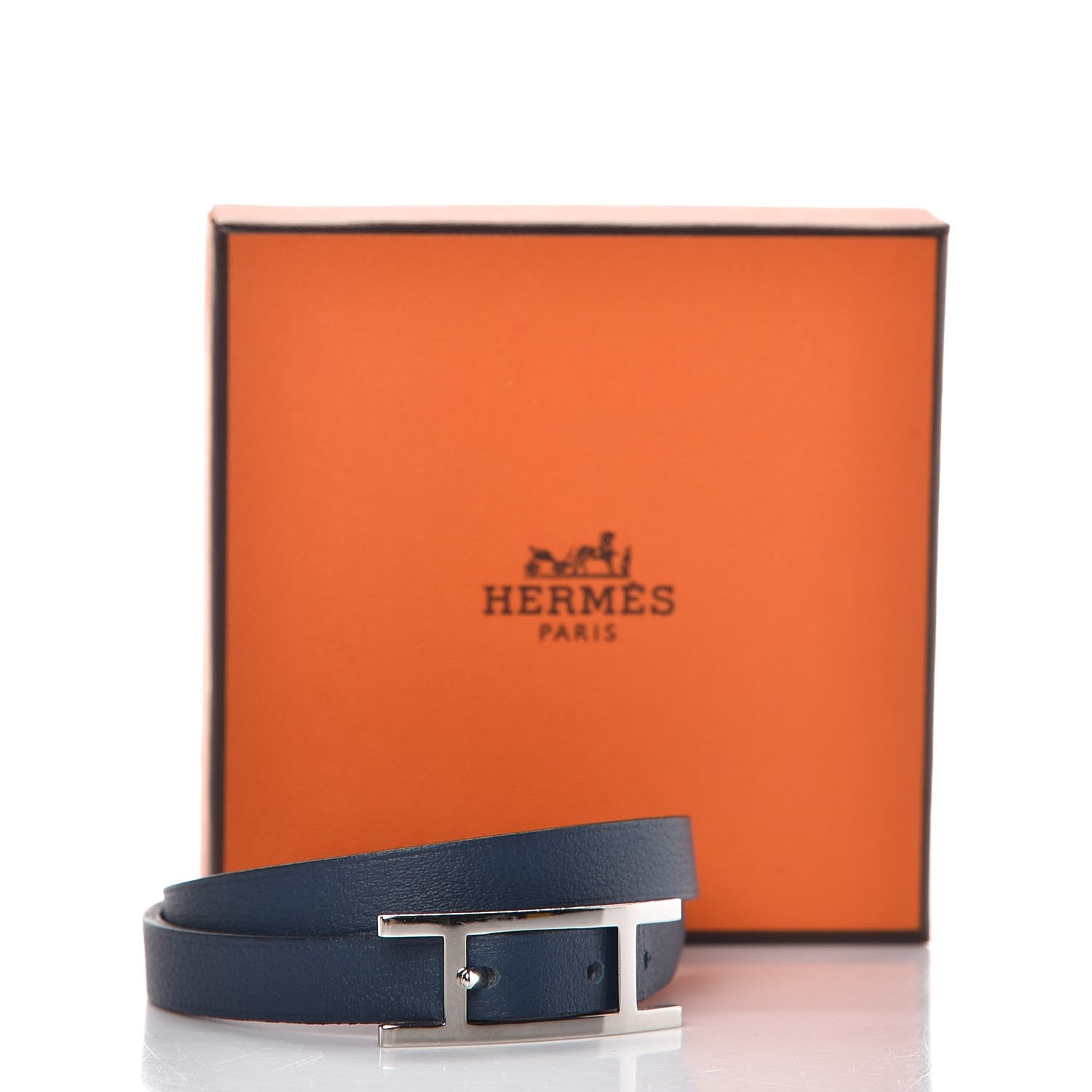 Hermes Swift Behapi Double Tour Bracelet XS Colvert Ciel 6 of 6