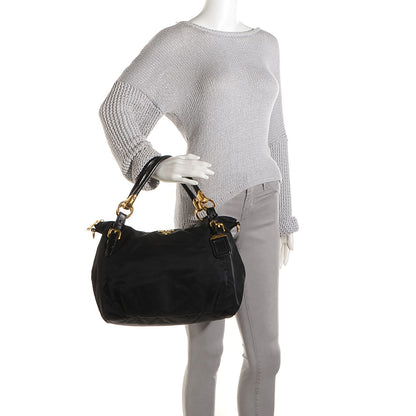 Prada Tessuto Nylon Shoulder Bag Nero Black 2 of 11