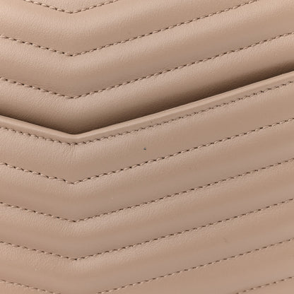 Saint Laurent Calfskin Matelasse Monogram Mini Lou Camera Bag Dark Beige 12 of 13